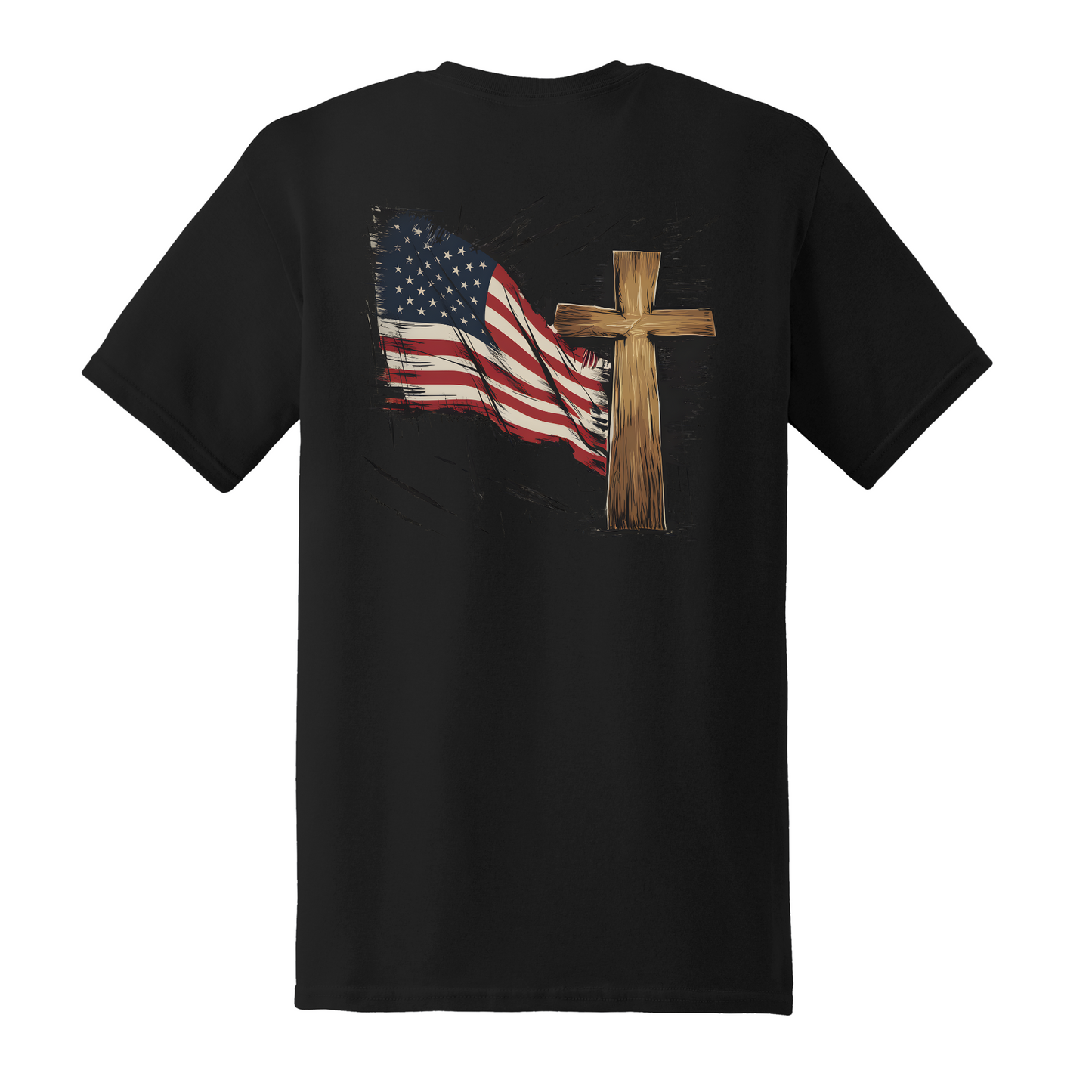 American Flag Christian Shirt