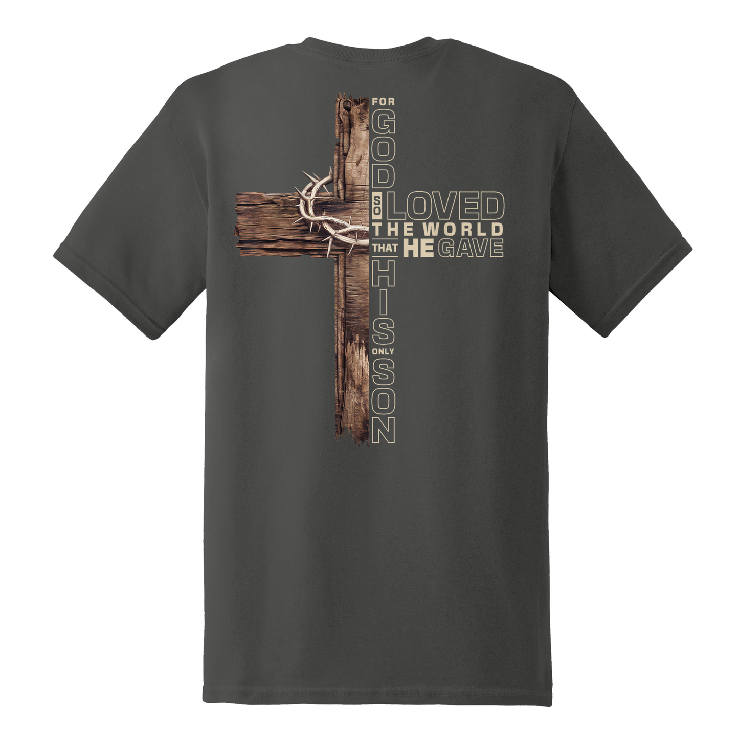 For God So Loved Cross Shirt