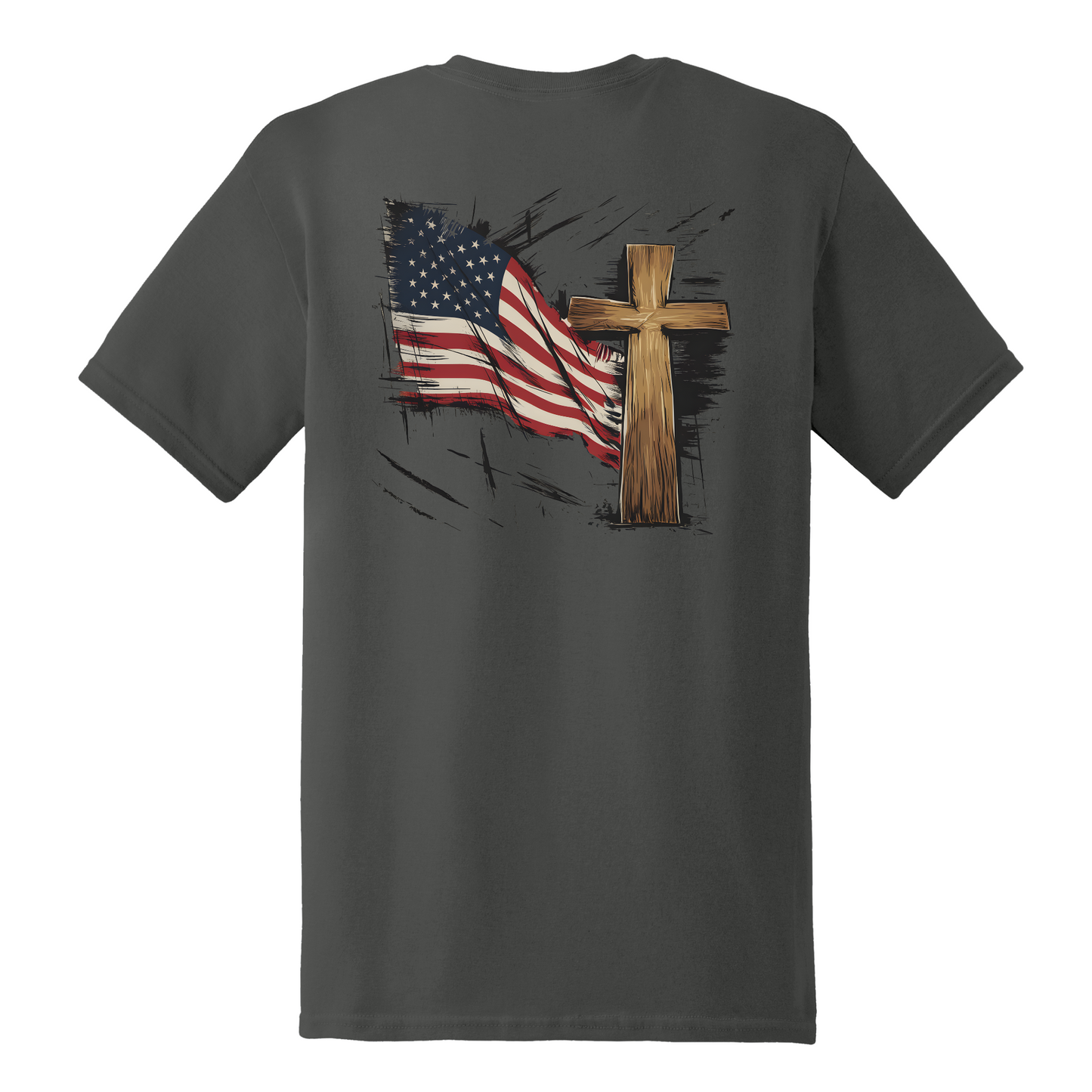 American Flag Christian Shirt