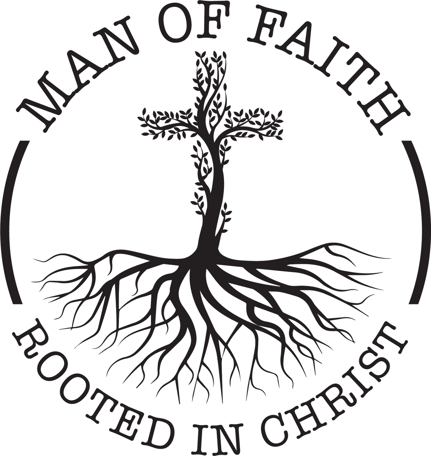 Rooted In Christ Sticker