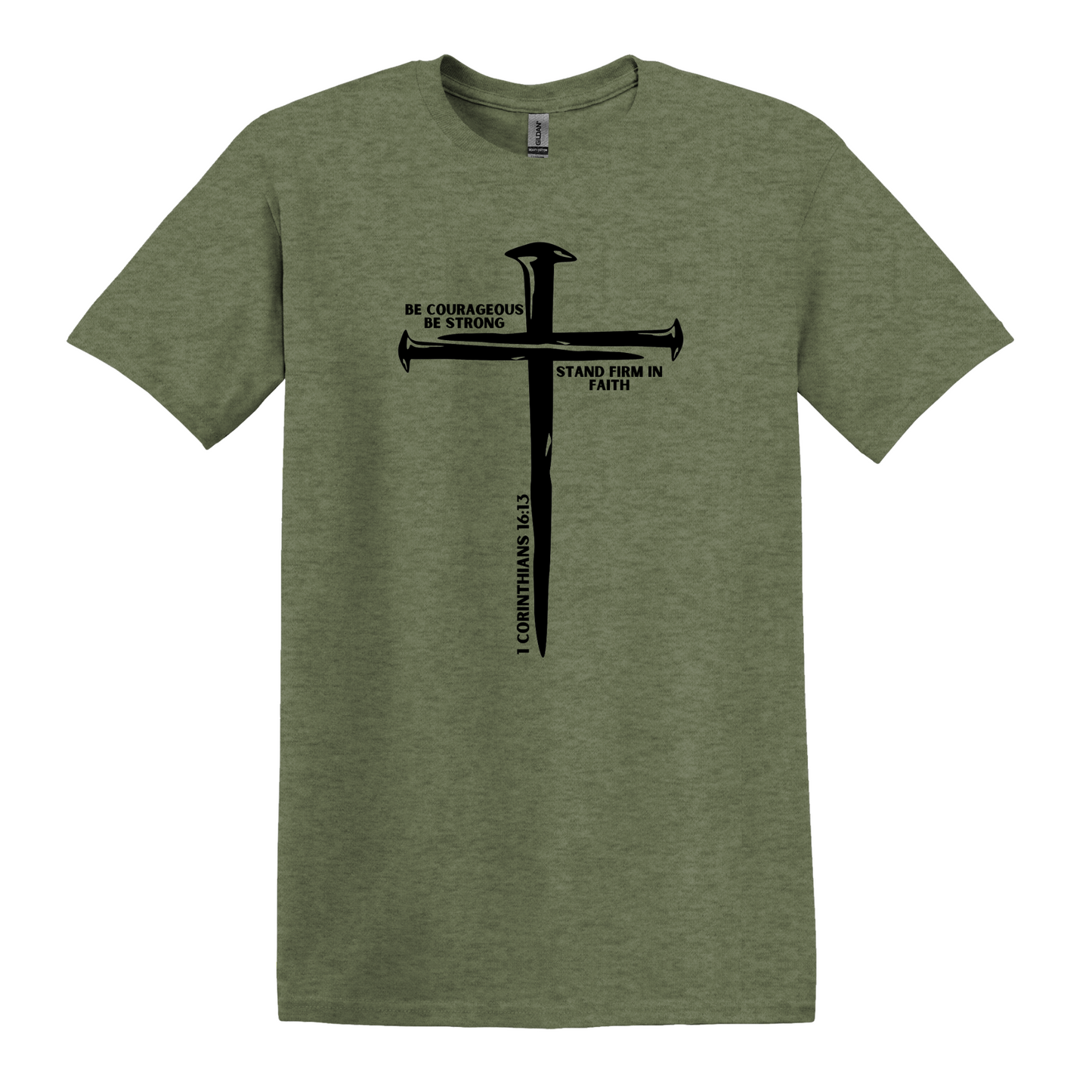 1 Corinthians 16:13 Cross Shirt