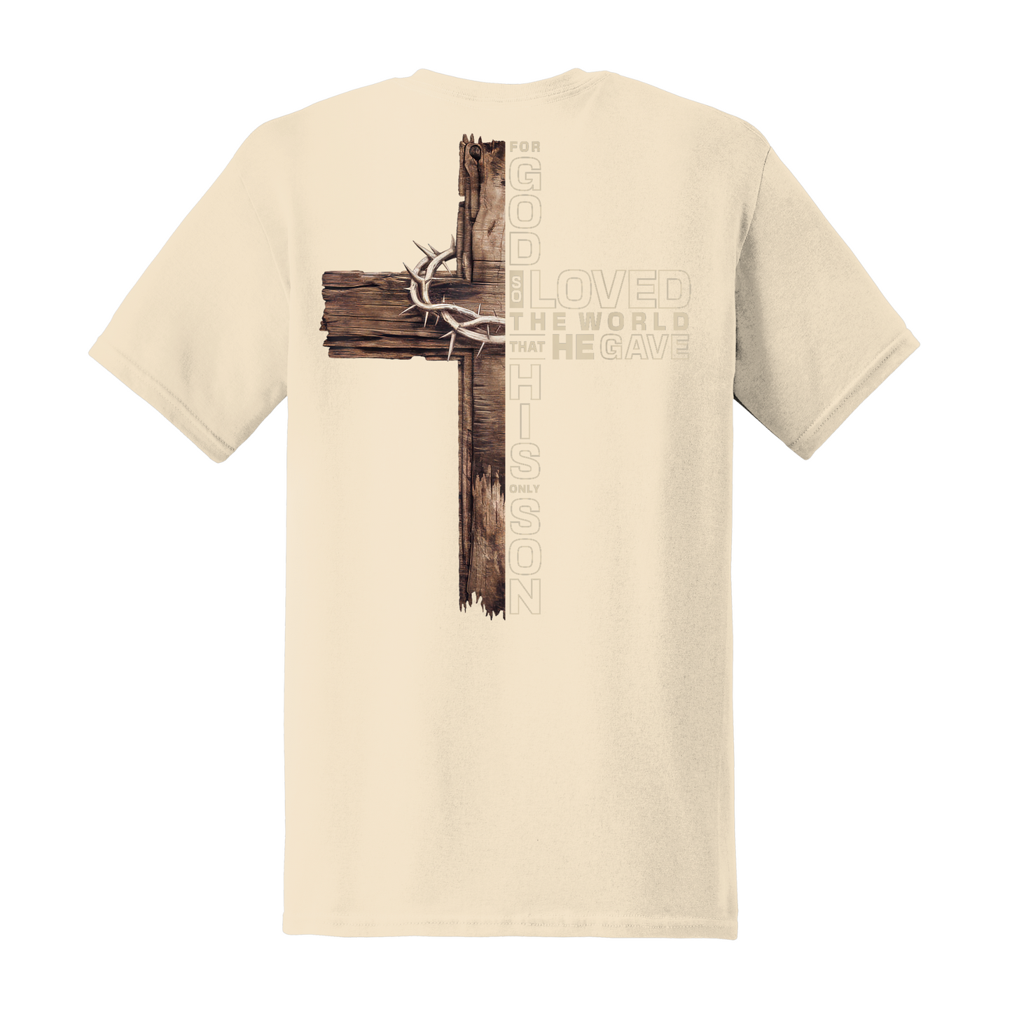 For God So Loved Cross Shirt