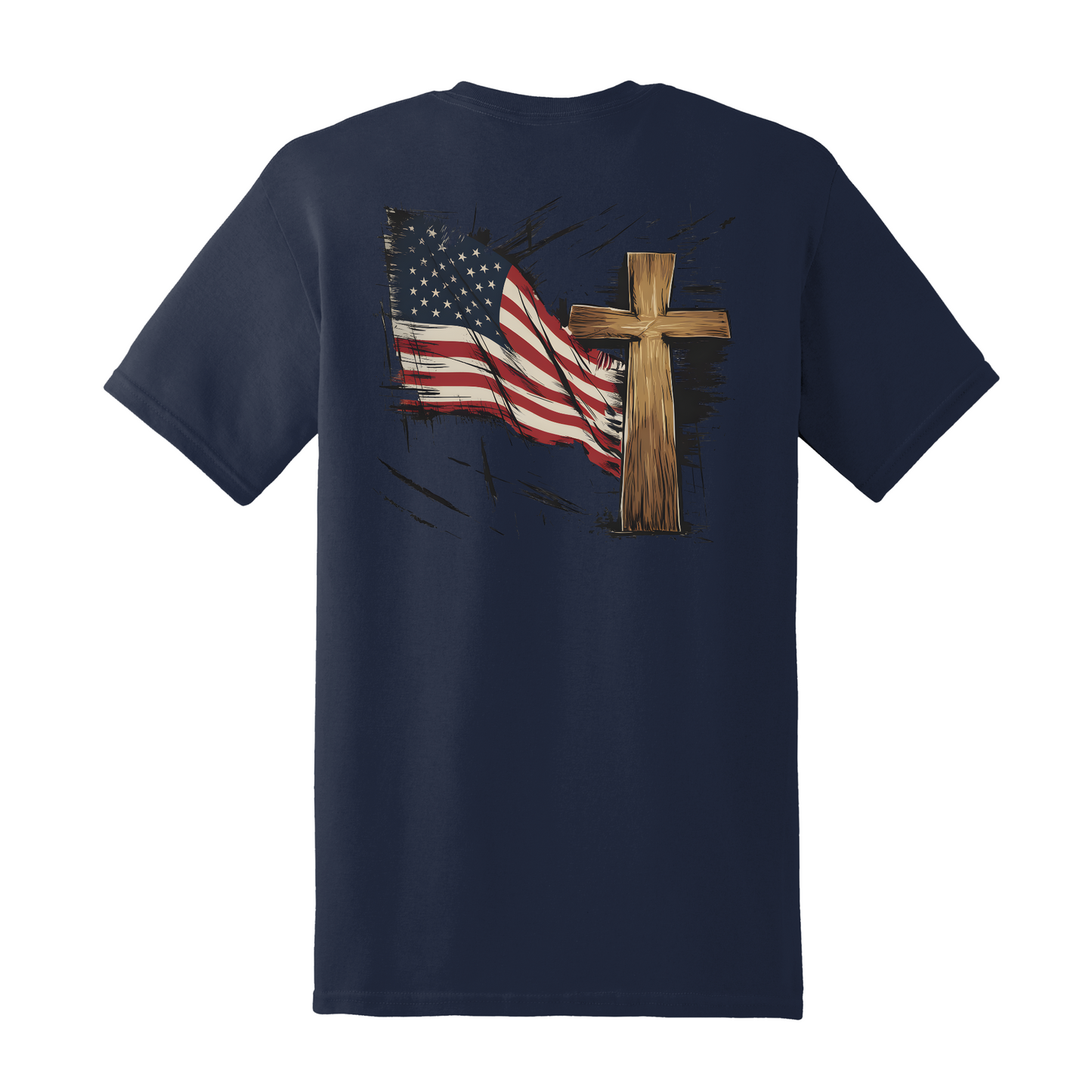 American Flag Christian Shirt