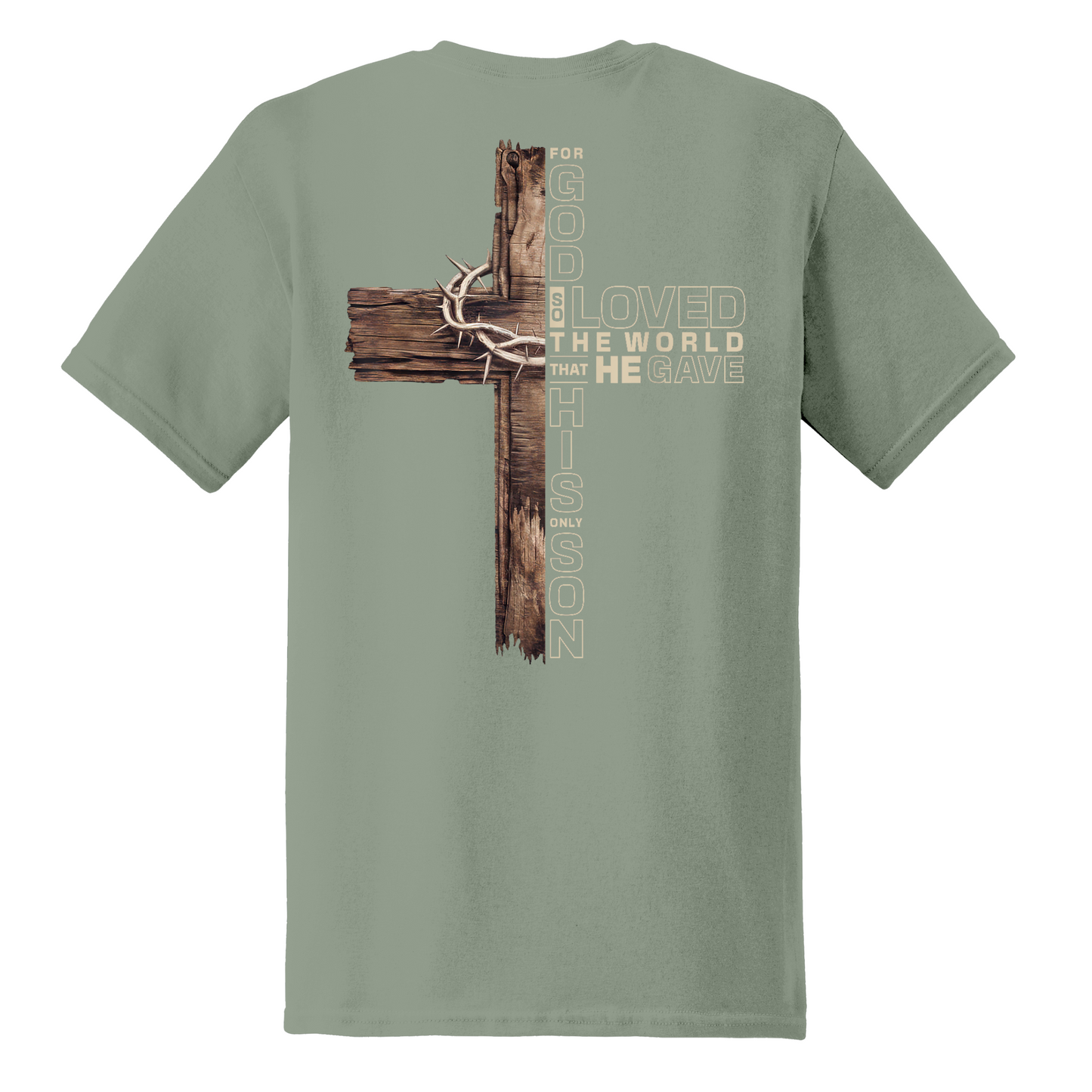 For God So Loved Cross Shirt