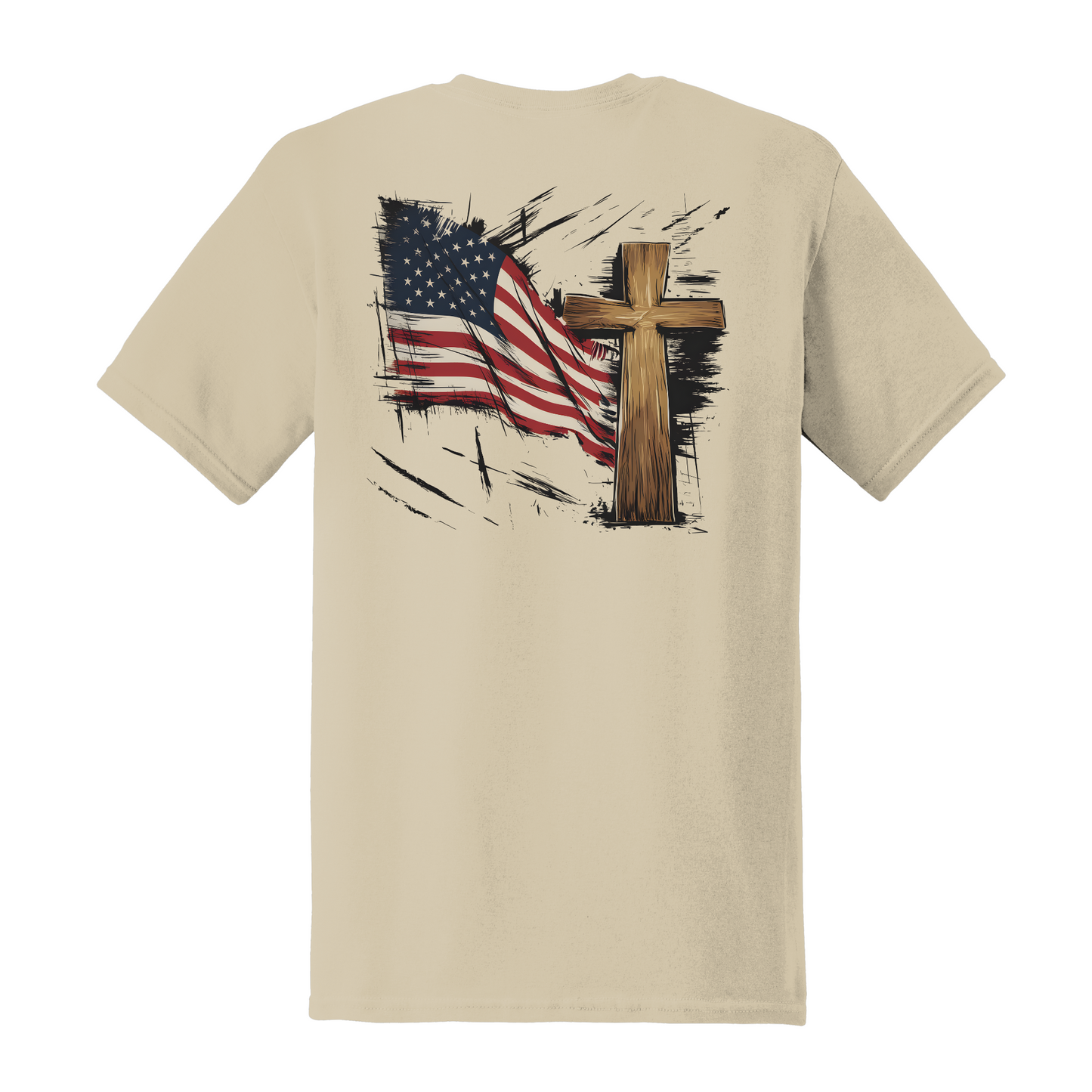 American Flag Christian Shirt