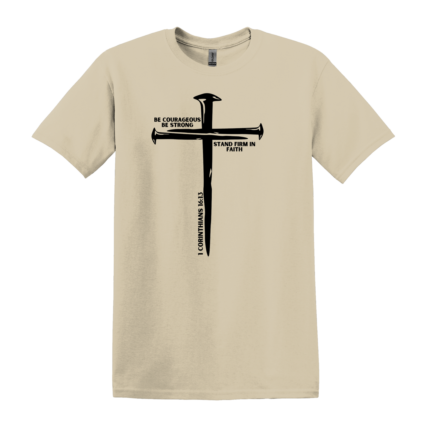 1 Corinthians 16:13 Cross Shirt