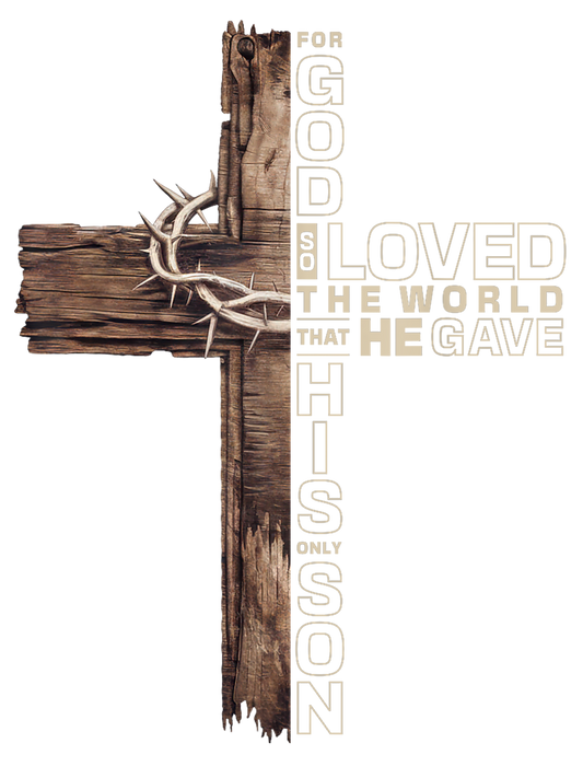 For God So Loved Sticker