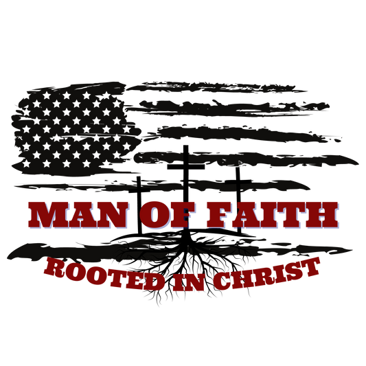 Man Of Faith Sticker