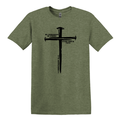 1 Corinthians 16:13 Cross Shirt