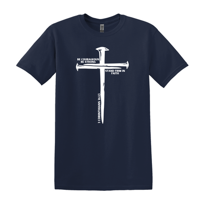 1 Corinthians 16:13 Cross Shirt