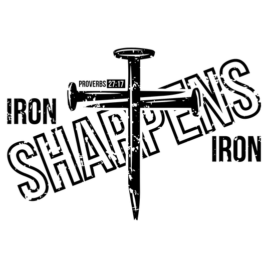 Iron Sharpens Iron Sticker